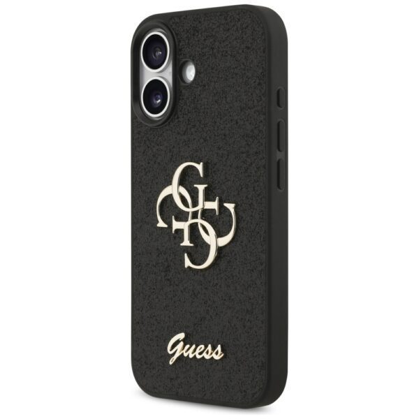 Original Case GUESS 4G Strap 4G Classic Logo for Iphone 17 black