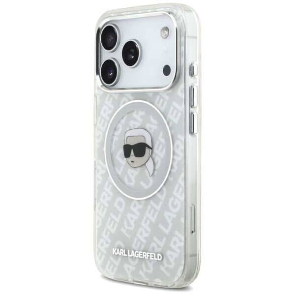 foto_add-330365 Original Pouch KARL LAGERFELD IML Karl Head Logo MagSafe for Iphone 17 Pro grey