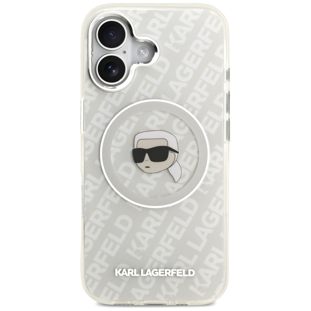 foto_add-330373 Original Pouch KARL LAGERFELD IML Karl Head Logo MagSafe for Iphone 17 grey