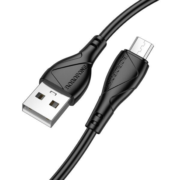 Borofone Cable BX121 Energy - USB to Micro USB - 2,4A 1 metre black