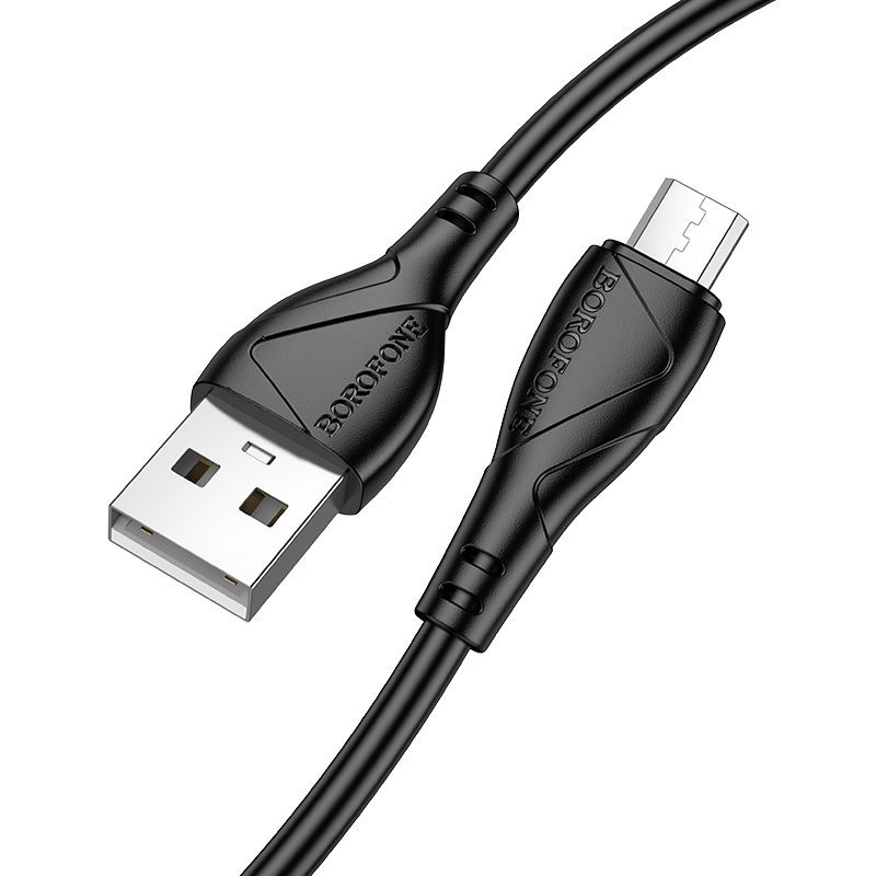 Borofone Cable BX121 Energy - USB to Micro USB - 2,4A 1 metre black
