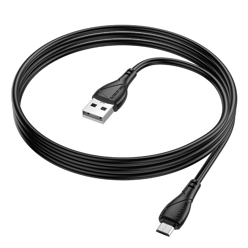 Borofone Cable BX121 Energy - USB to Micro USB - 2,4A 1 metre black