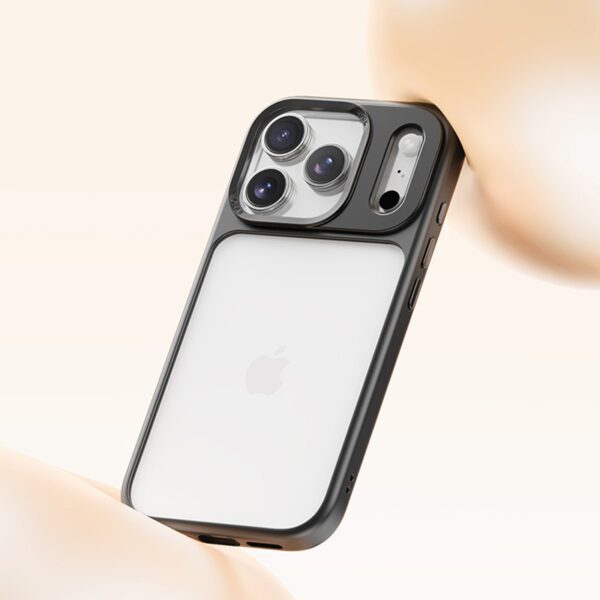 foto_add-331298 Rock Guard Lens Protection Series Case for Iphone 17 Pro transparent-black