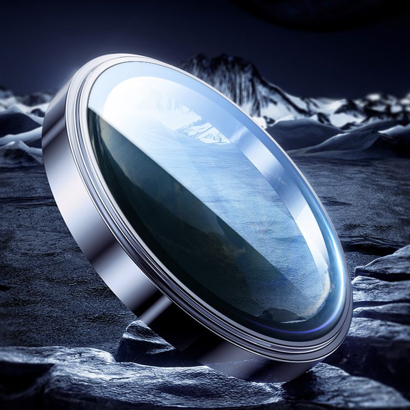 Rock Tempered glass Pure Series Camera Lens on camera for Iphone 17 Pro/17 Pro Max (lens 3 pieces) grey