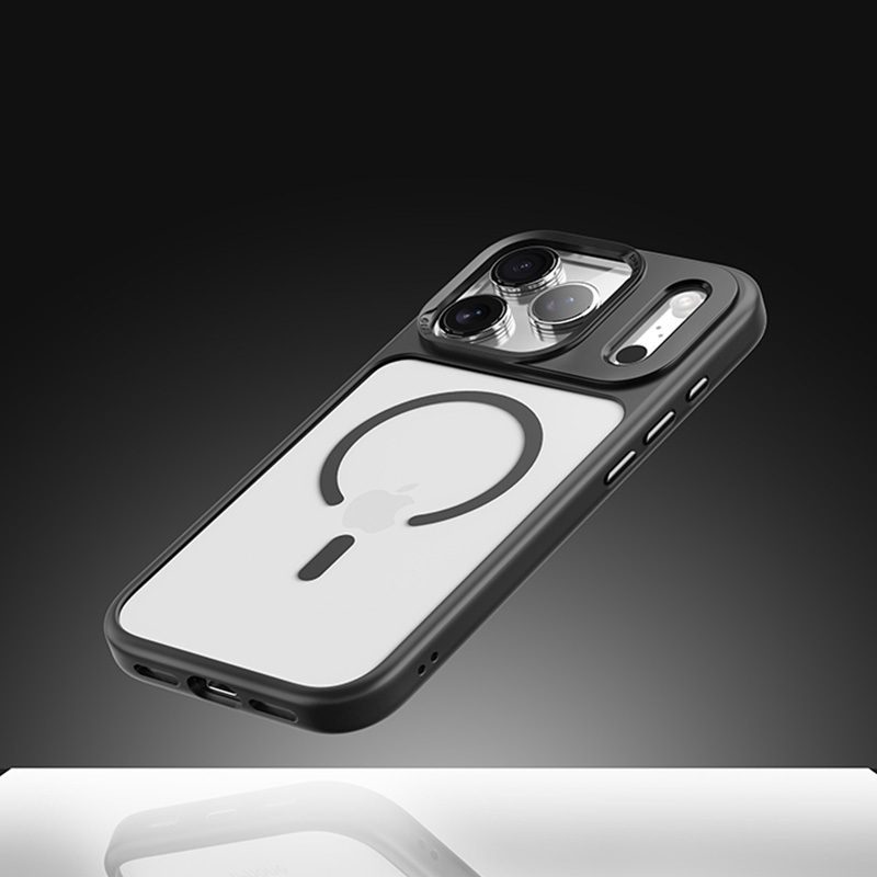 foto_add-331817 Rock Guard Lens Protection Series Magnetic Case for Iphone 17 transparent-black