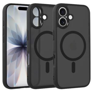 Full Matte Mag Cover for Iphone 17 black