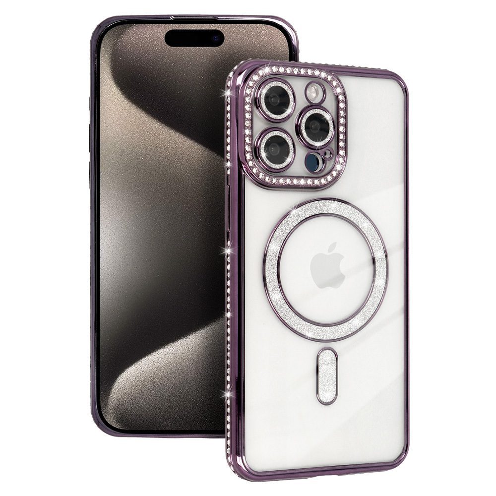 product-103146 Bling Magsafe Case for Iphone 17 Pro purple