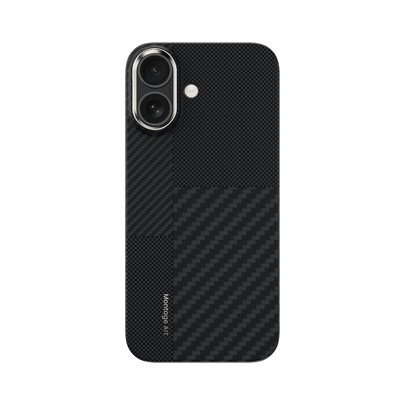 product-103726 Benks Montage Magnetic Armor Air Kevlar Case Metal Frame 600D+1500D (MB67) for Iphone 17 black