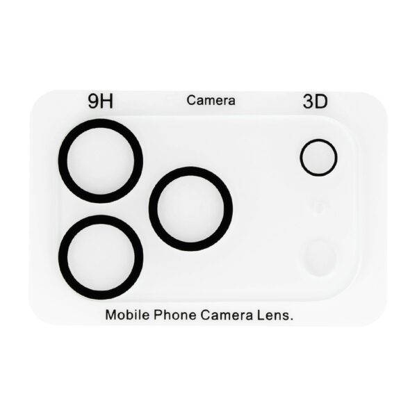 Tempered Glass HARD SILK PRINT for camera (LENS) for Iphone 17 Pro Max (island)