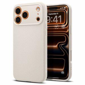 Case SPIGEN Liquid Air ACS10268 for Iphone 17 Pro Max - Natural Titanium