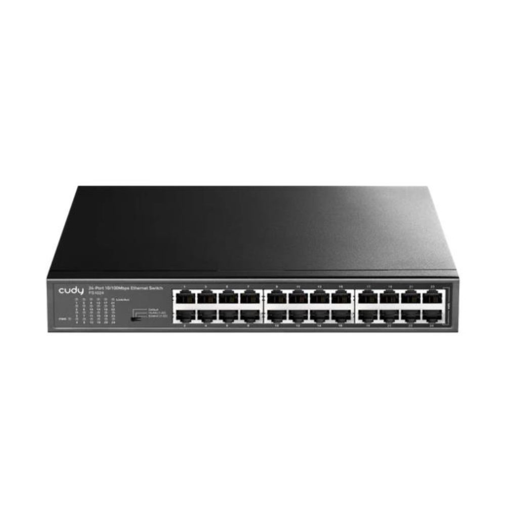 0285088 Switch 24 Θέσεων Cudy FS1024 10/100 Μbps Unmanaged, Μεταλλικό