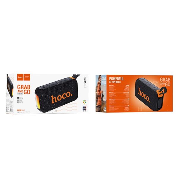 Speaker bluetooth 2 x 10W 4h Hoco HC32 black