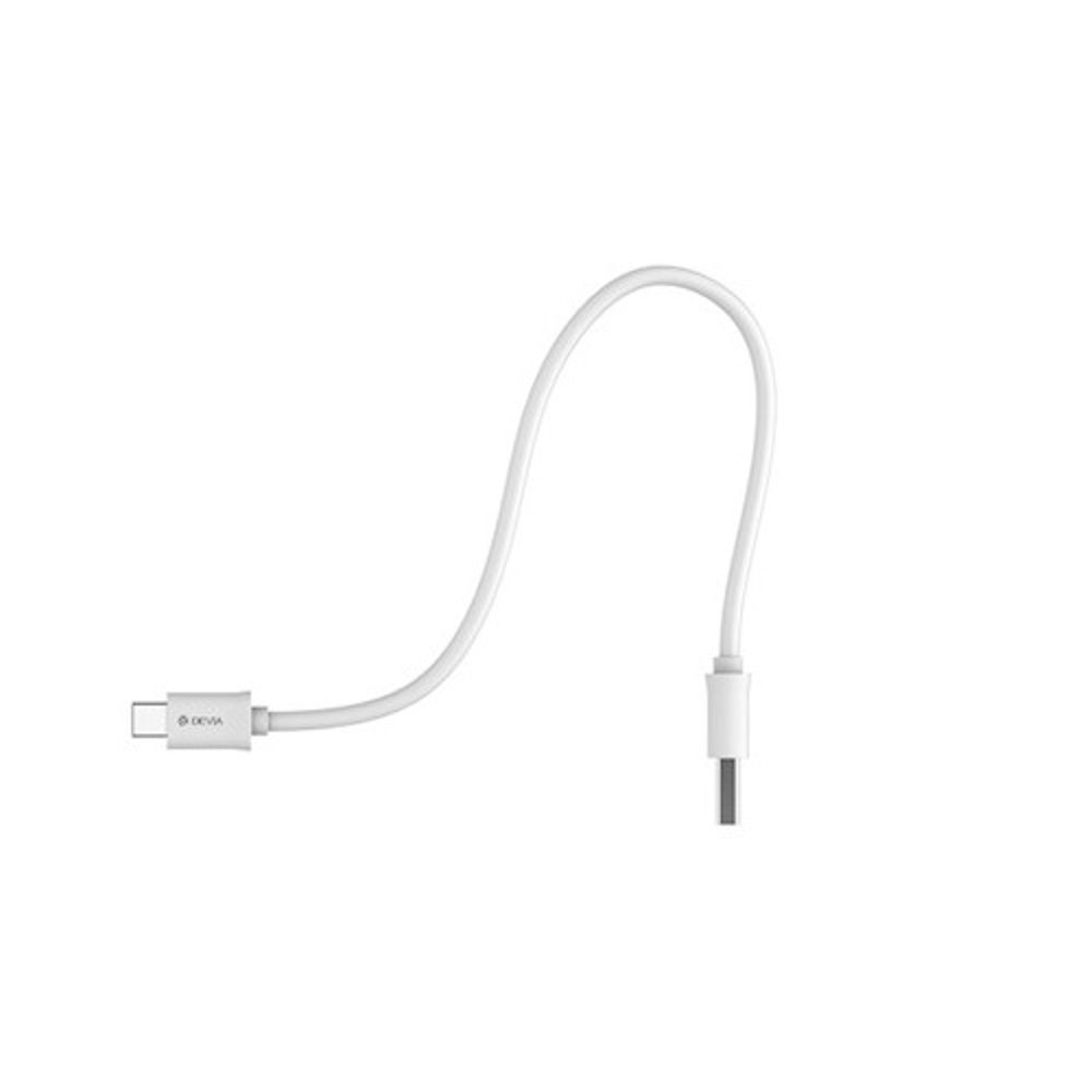 Devia cable Smart EC081 USB - MicroUSB 1,0 m 2,1A white