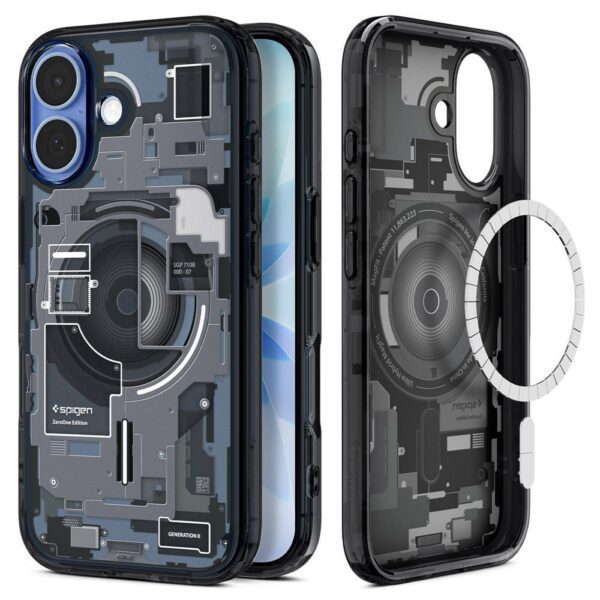 SPIGEN CASE ULTRA HYBRID MAG MAGSAFE IPHONE 17 ZERO ONE BLACK