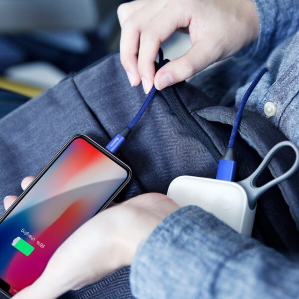 Baseus cable Yiven USB - Lightning 1,2 m 2A navy blue