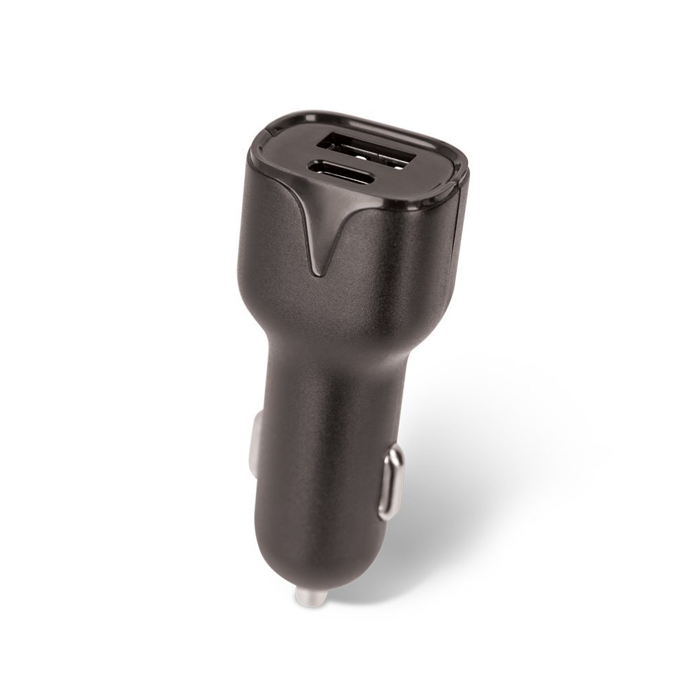 144727_oryg Setty car charger 1x USB 1x USB-C 2,4A black