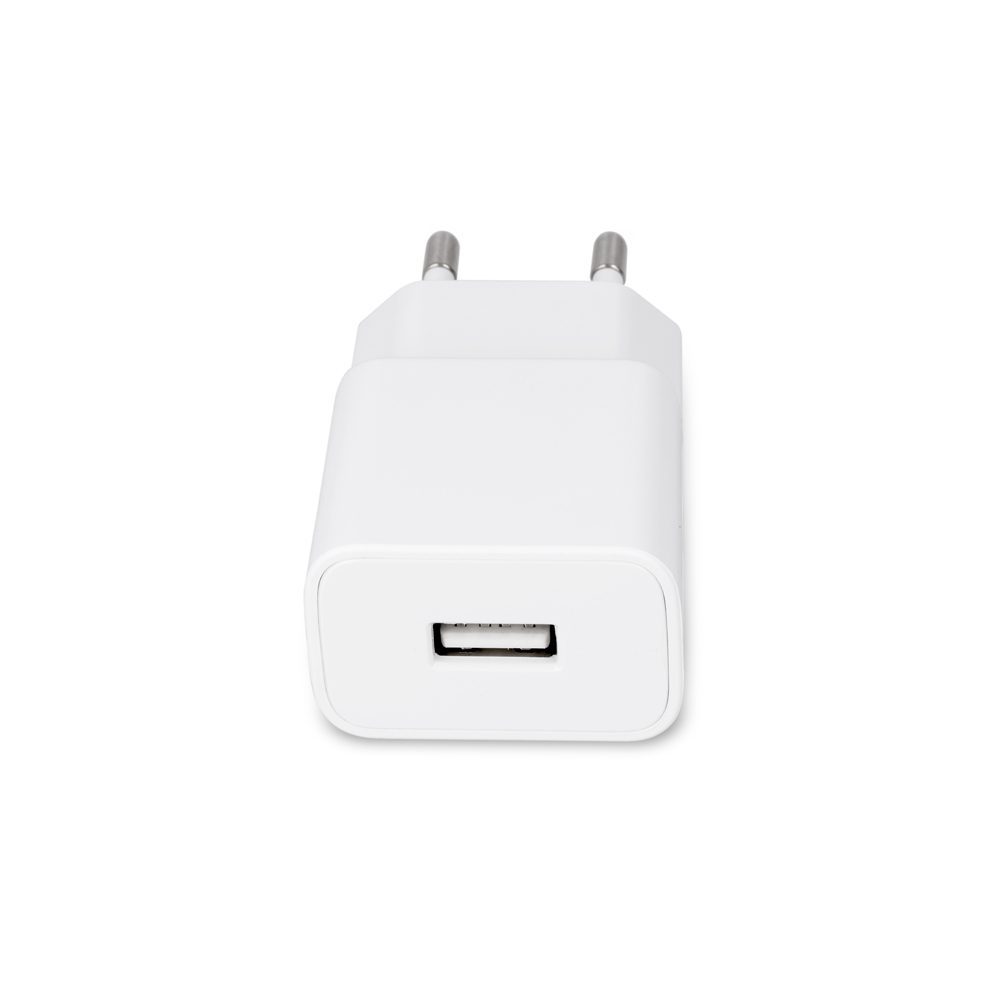 Maxlife MXTC-01 charger 1x USB 1A white + microUSB cable
