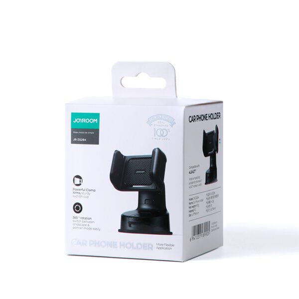 [RETURNED ITEM] Joyroom mechanical Car Mount for Dashboard Black (JR-ZS284)eng
