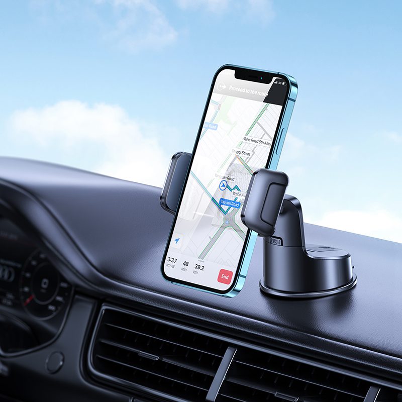 [RETURNED ITEM] Joyroom mechanical Car Mount for Dashboard Black (JR-ZS284)eng