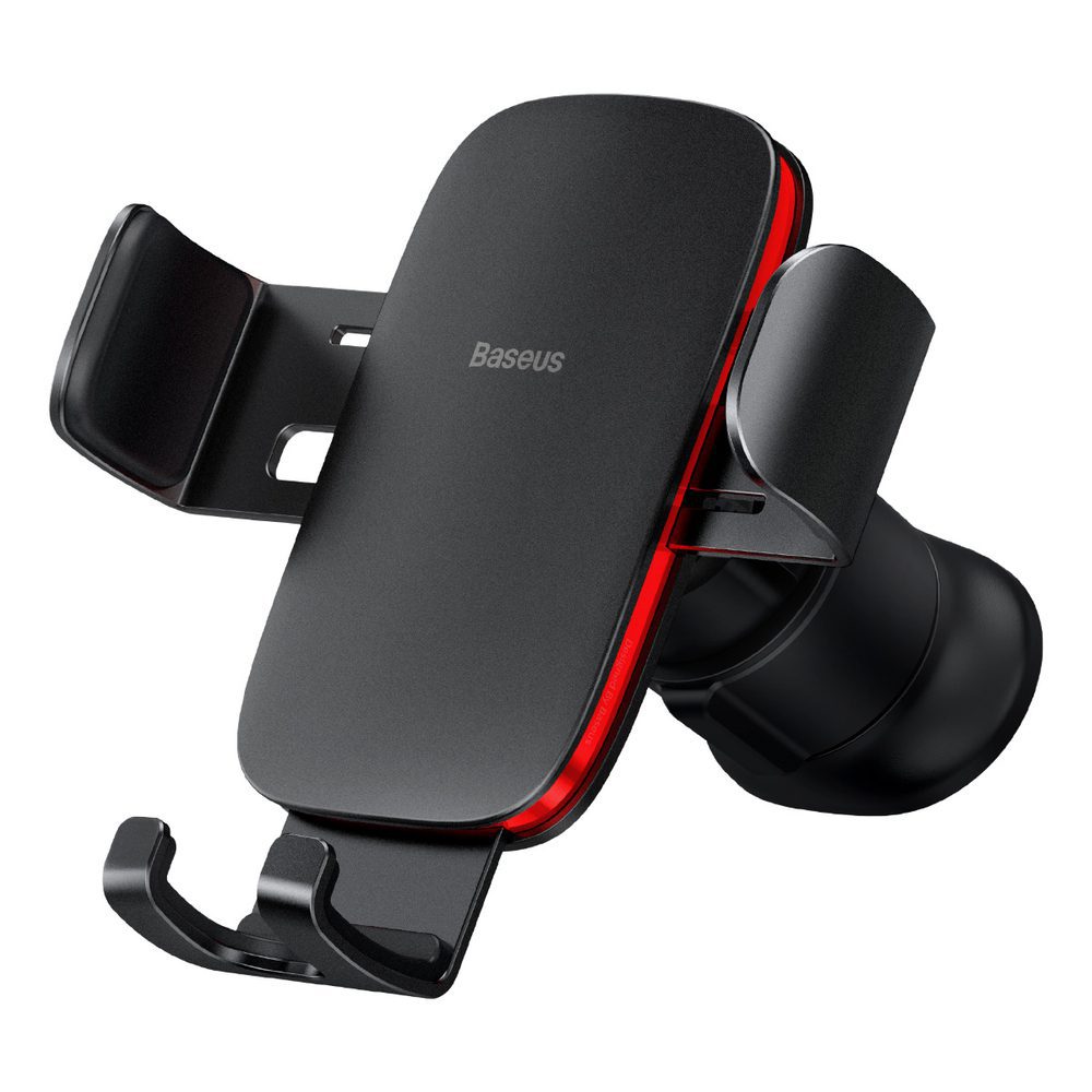 [RETURNED ITEM] Baseus Metal Age II gravitational car phone holder for ventilation grille black (SUJS000001)eng