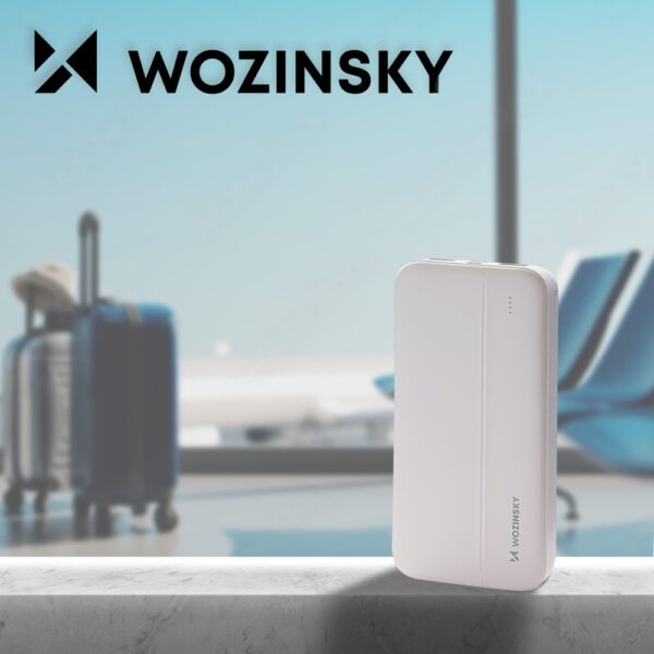 [RETURNED ITEM] Wozinsky powerbank Li-Po 10000mAh 2 x USB white (WPBWE1)eng