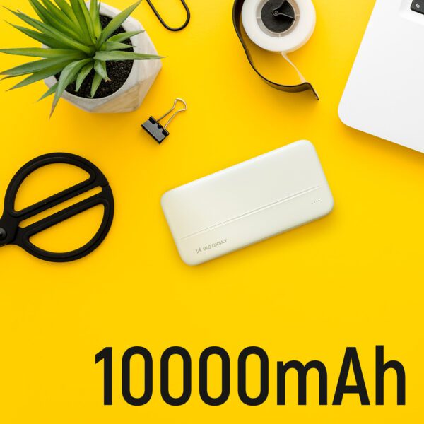 [RETURNED ITEM] Wozinsky powerbank Li-Po 10000mAh 2 x USB white (WPBWE1)eng