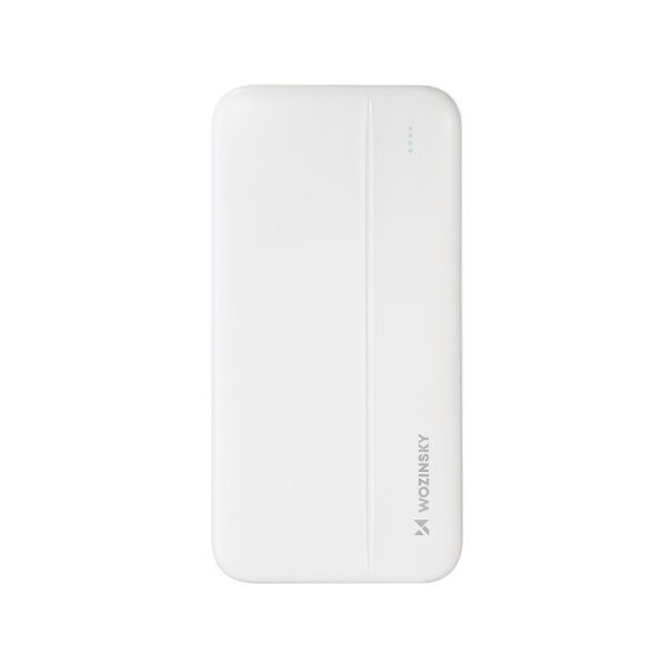 [RETURNED ITEM] Wozinsky powerbank Li-Po 10000mAh 2 x USB white (WPBWE1)eng