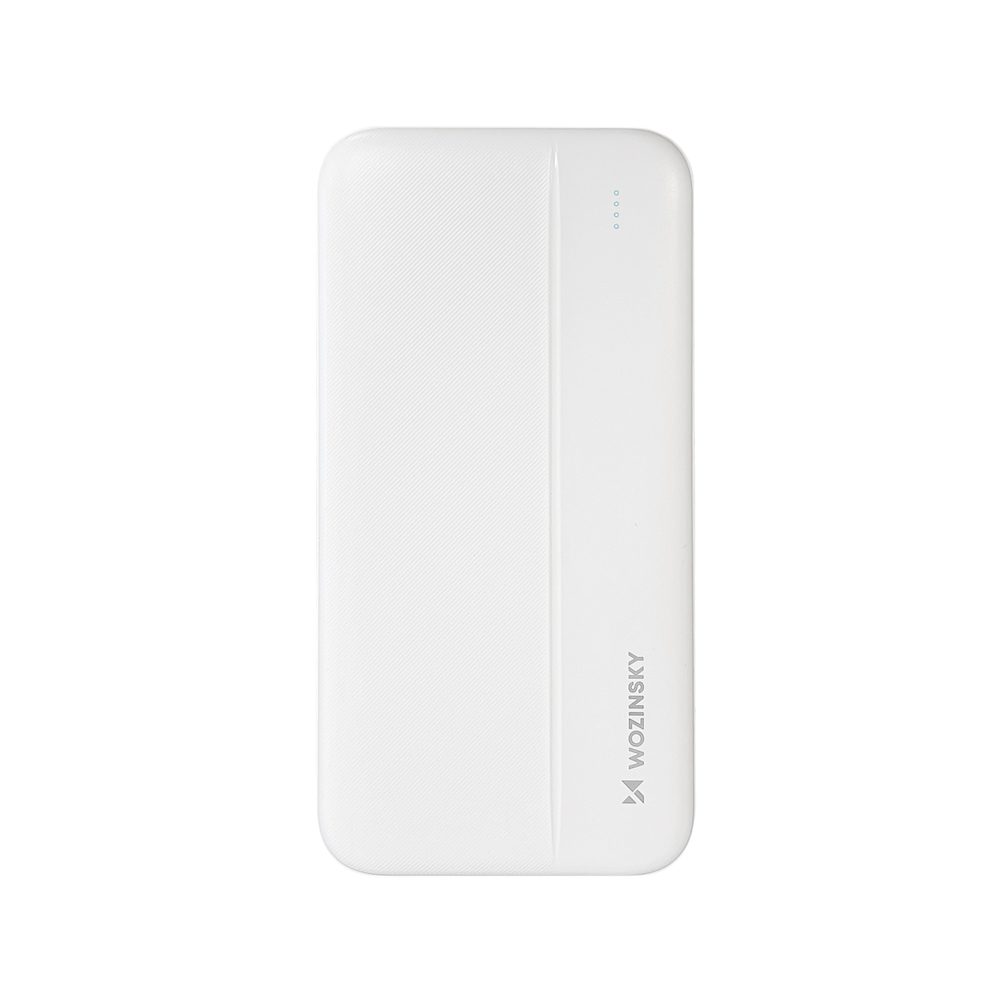 [RETURNED ITEM] Wozinsky powerbank Li-Po 10000mAh 2 x USB white (WPBWE1)eng