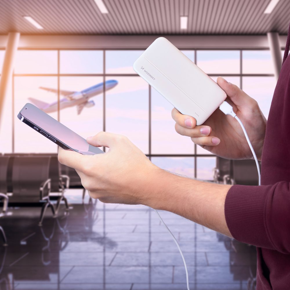 [RETURNED ITEM] Wozinsky powerbank Li-Po 10000mAh 2 x USB white (WPBWE1)eng