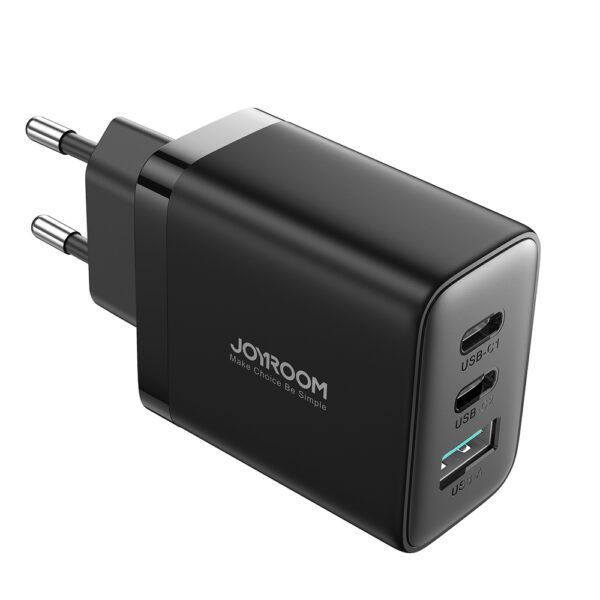 Joyroom JR-TCF10 fast charger 2x USB-C USB-A 32W - blackeng