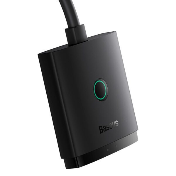 [RETURNED ITEM] Baseus AirJoy 2in1 4K 60Hz bi-directional HDMI adapter with built-in 1m cable - blackeng