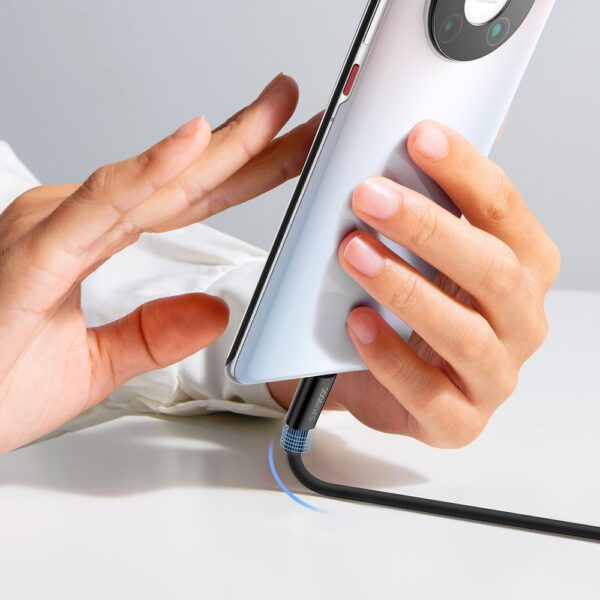 [APRÈS RETOUR] Baseus Superior Series SUPERVOOC USB-A to USB-C cable 65W 1m blackeng