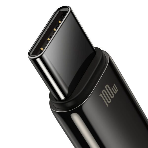 [RETURNED ITEM] Baseus Tungsten Gold cable USB-A - USB-C 480Mb/s 100W 2m black (CAWJ000101)eng