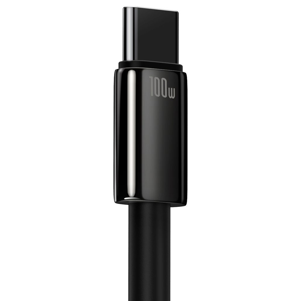 [RETURNED ITEM] Baseus Tungsten Gold cable USB-A - USB-C 480Mb/s 100W 2m black (CAWJ000101)eng
