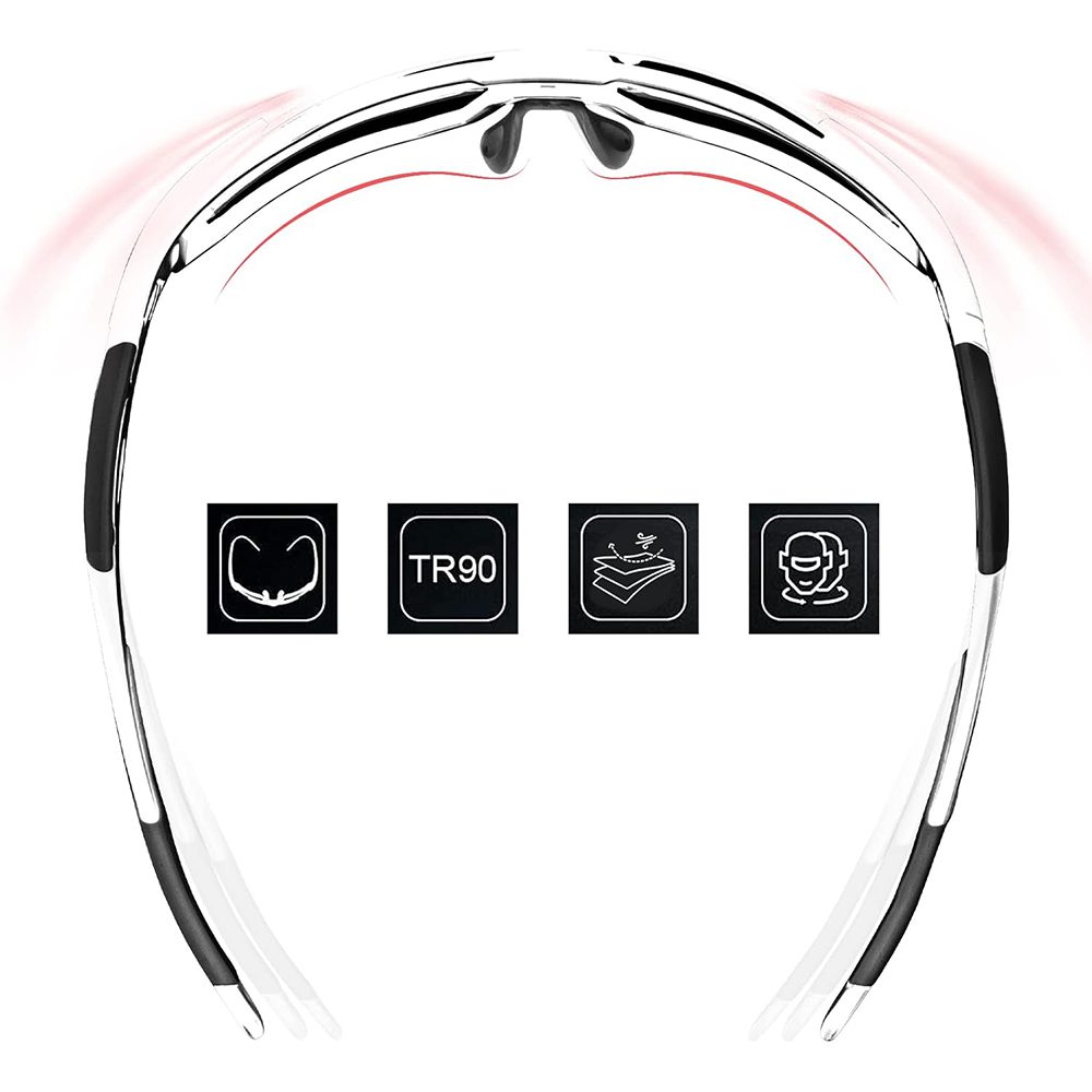 Rockbros 10183 polarizing cycling glasses - blueeng