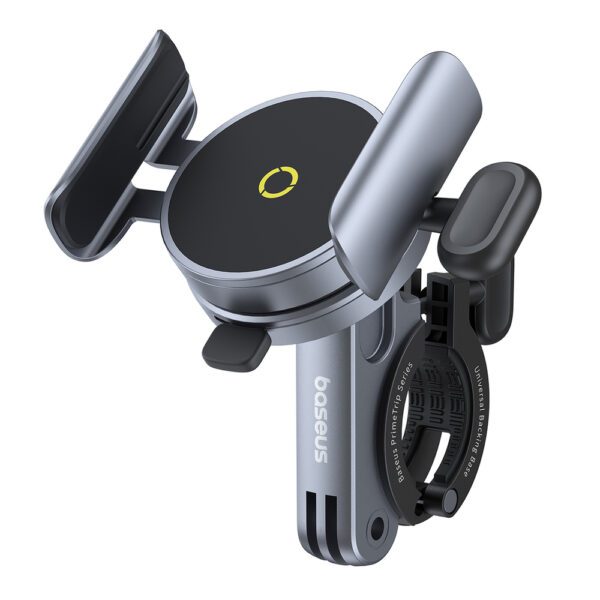 Baseus PrimeTrip magnetic phone holder for bicycle / scooter / scooter - blackeng