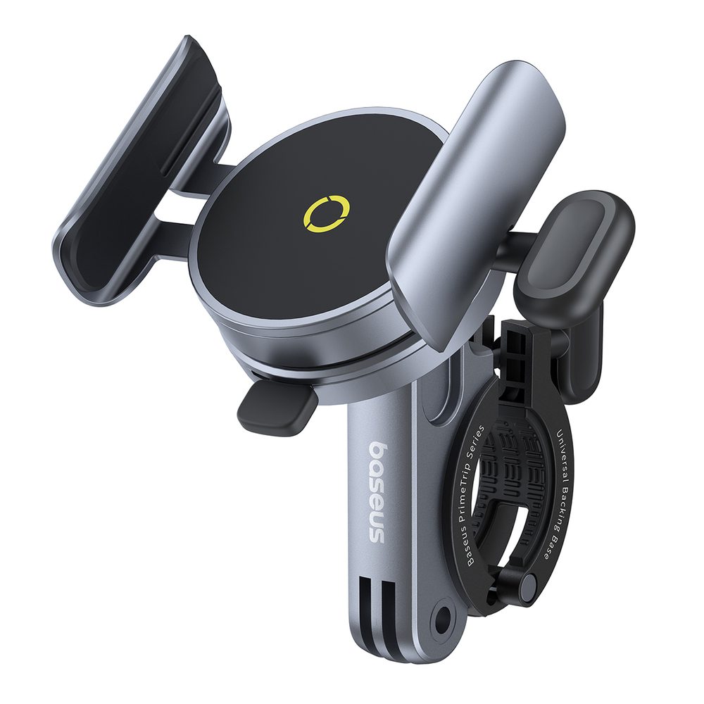 Baseus PrimeTrip magnetic phone holder for bicycle / scooter / scooter - blackeng