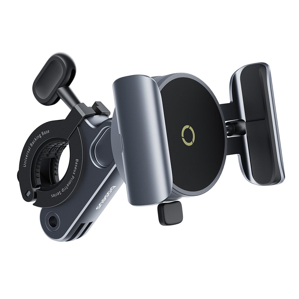 Baseus PrimeTrip magnetic phone holder for bicycle / scooter / scooter - blackeng