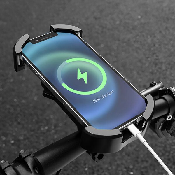 Rockbros 25210032005 Motorcycle Mirror Phone Holder - Blackeng