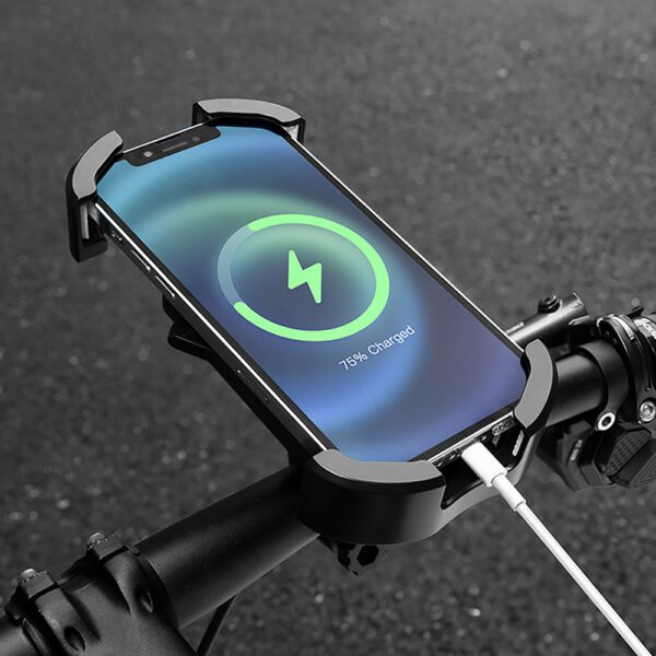 Rockbros 25210032005 Motorcycle Mirror Phone Holder - Blackeng