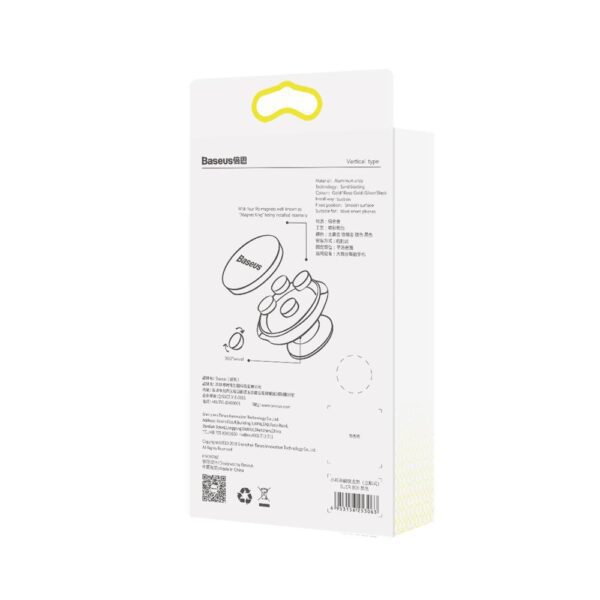 Baseus car holder Small Ears magnetic glued black