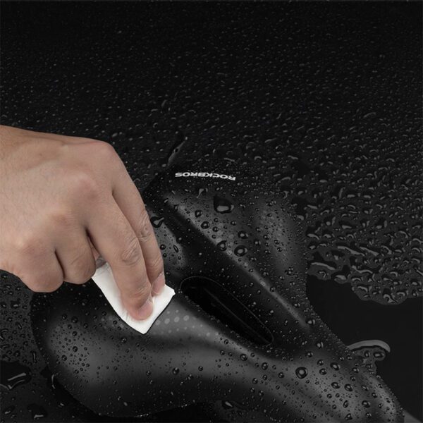 Rockbros 38218916002 MTB bicycle saddle + lamp - blackeng