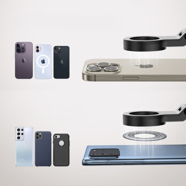 Joyroom JR-ZS365 magnetic phone travel holder - blackeng