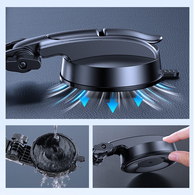 Joyroom mechanical car cockpit holder black (JR-ZS283)eng