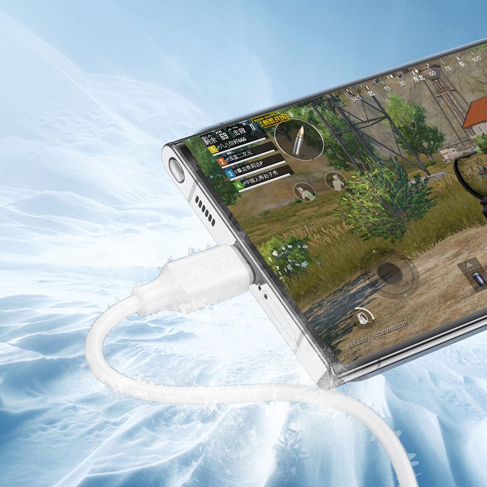 Joyroom Long-Lasting Series A9 USB-A / USB-C 3A cable 1m - blackeng