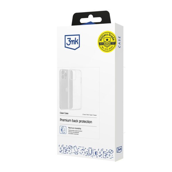 179376_4 3mk Clear Case for Xiaomi Redmi Note 13 5G - transparenteng