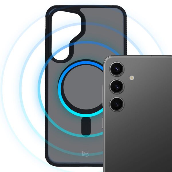 180871_6 3mk Smoke MagCase with MagSafe for Samsung Galaxy S24 - semi-transparenteng