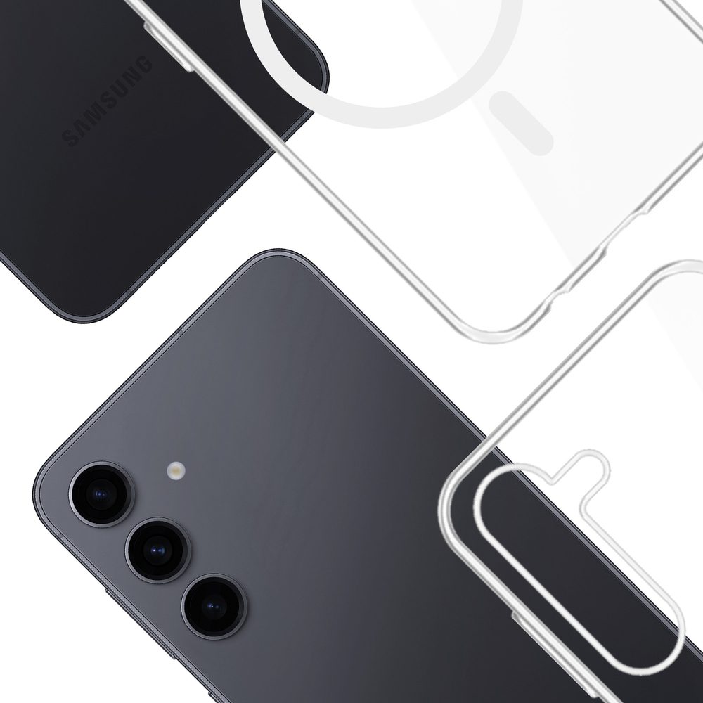 3mk Clear MagCase for Samsung Galaxy S24 - transparenteng