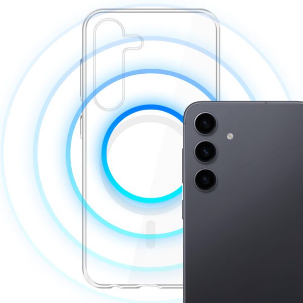 3mk Clear MagCase for Samsung Galaxy S24 - transparenteng