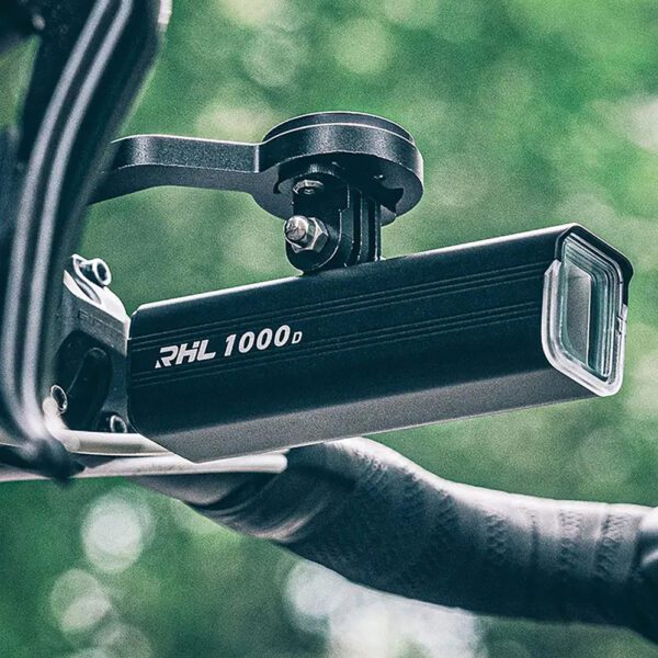 Rockbros RHL1500 front bicycle light 5000mAh 1500lm IPX6 - blackeng